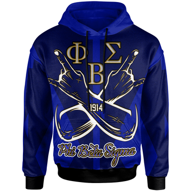 Phi Beta Sigma Hoodie – Fraternity Hand Phi Beta Sigma Hoodie