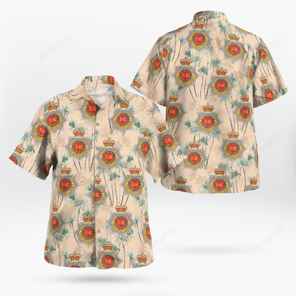 British Royal Corps Of Transport Hawaii Shirt Ha64223