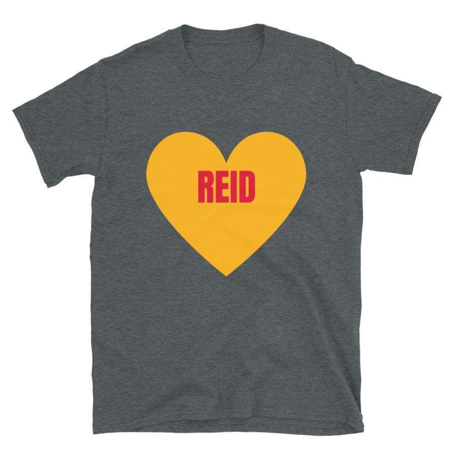 Reid Kansas City Football T-Shirt, Funny Unisex Love Reid Novelty Gift Shirt