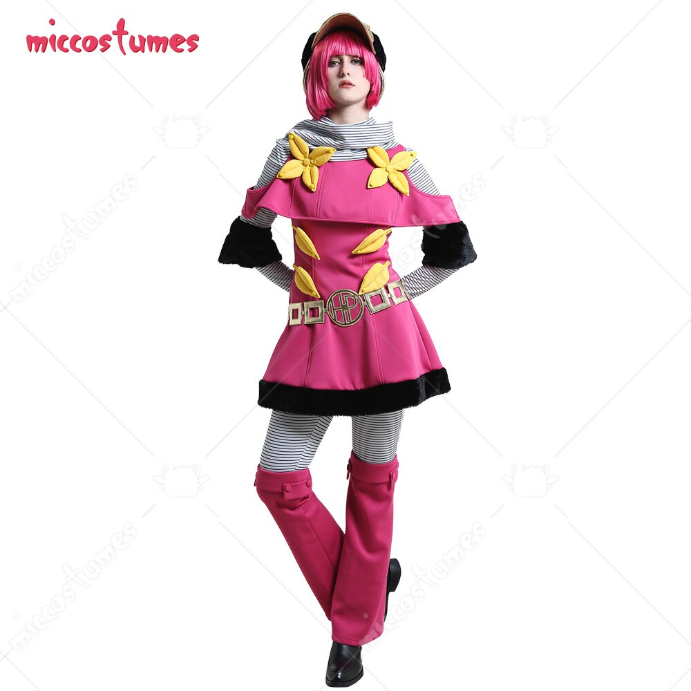 Women’s Stand User Cosplay Costume Full Set for Women Halloween Cosplay Costume alx