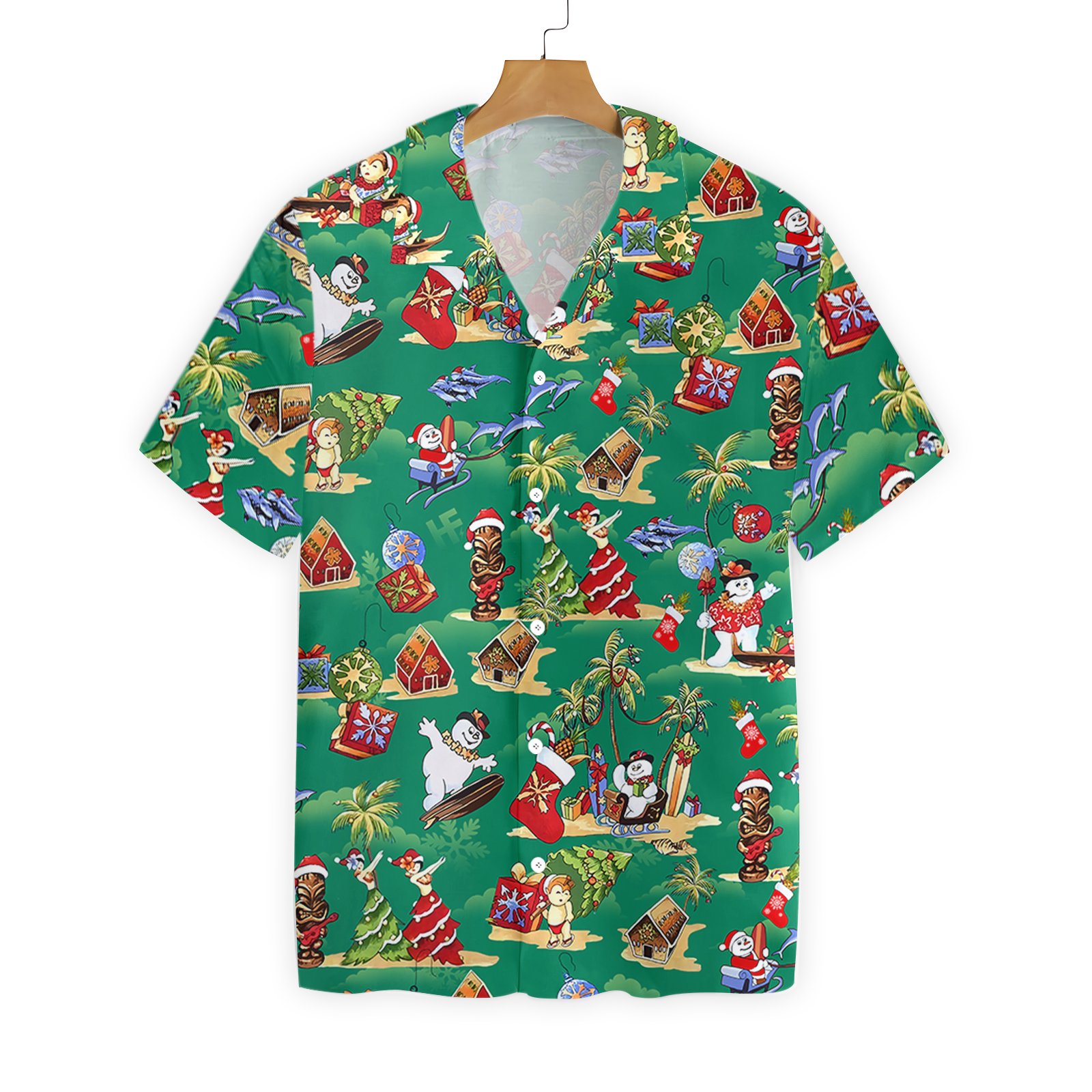 Merry Christmas Santa Claus 16 2610 Hawaii Shirt Ha30922