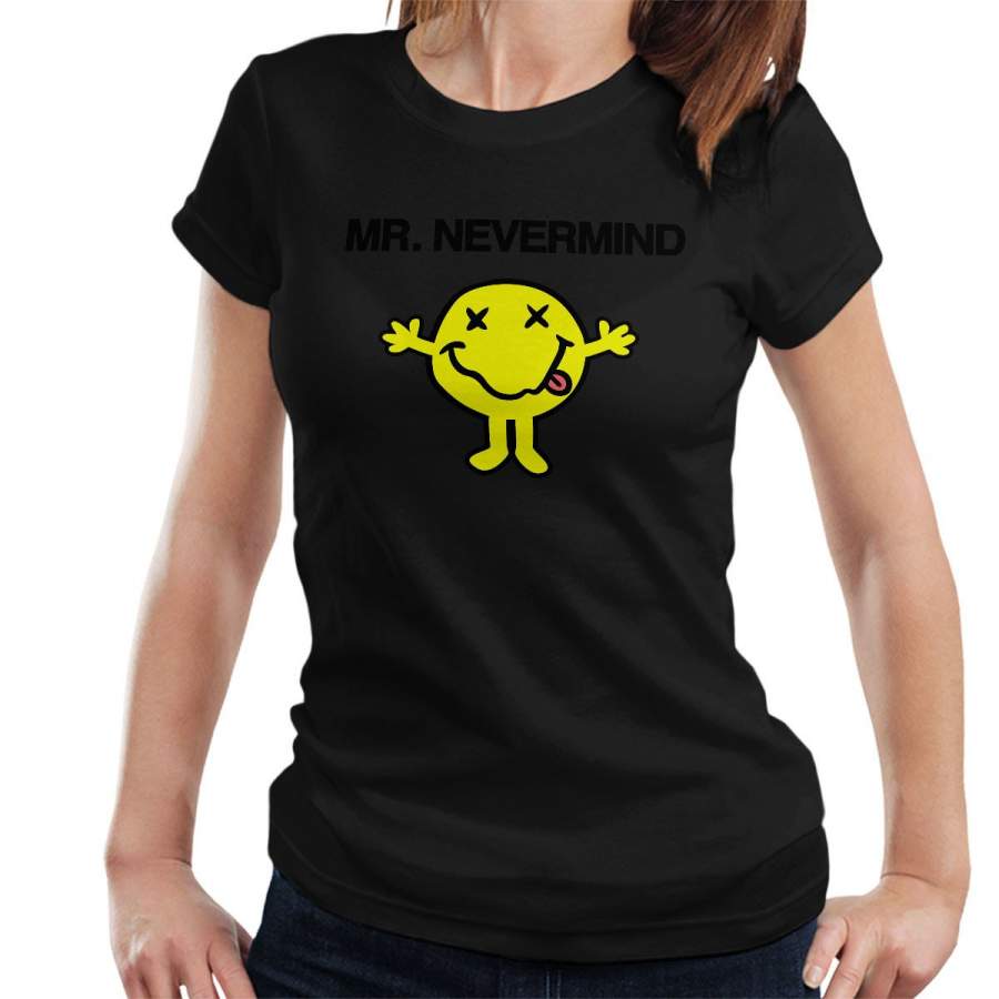 Mr Nevermind Nirvana Mr Men Women’s T-Shirt