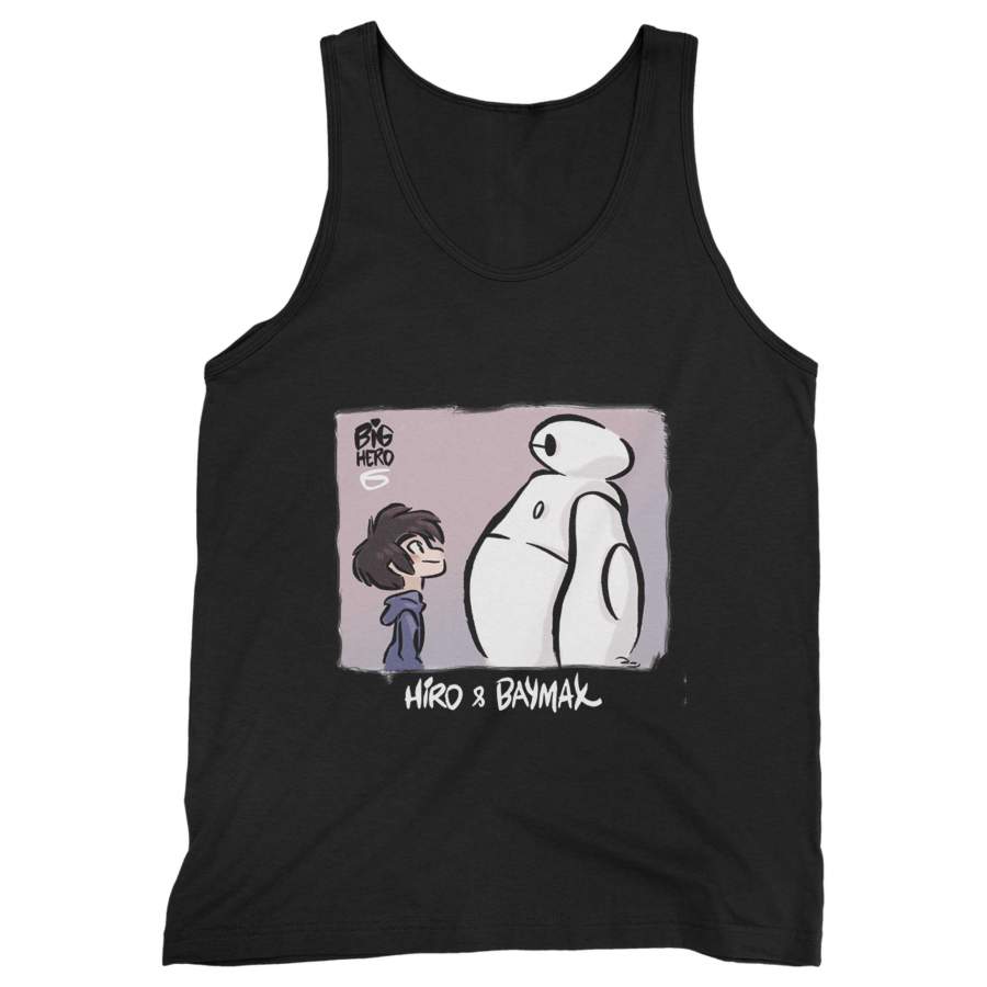 Hiro And Baymax Man’s Tank Top