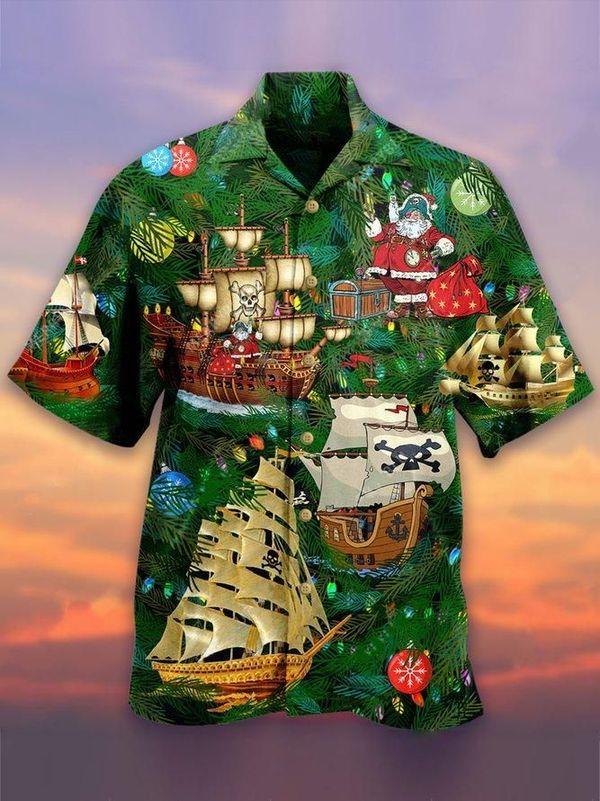 Felacia Santa Christmas Hawaii Shirt For Men Women Adult Ha7811