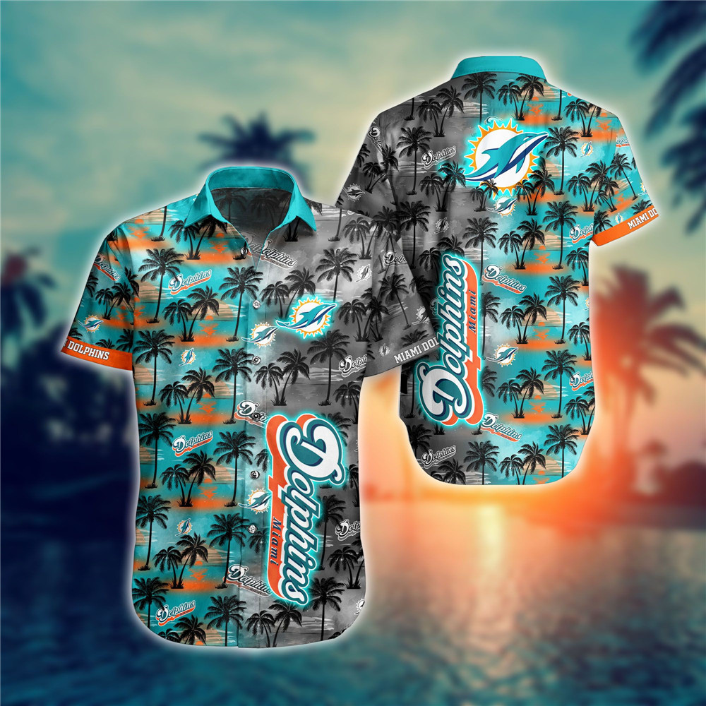 Miami Dolphins Hawaiian Shirts Flower Gift For Summer 2022