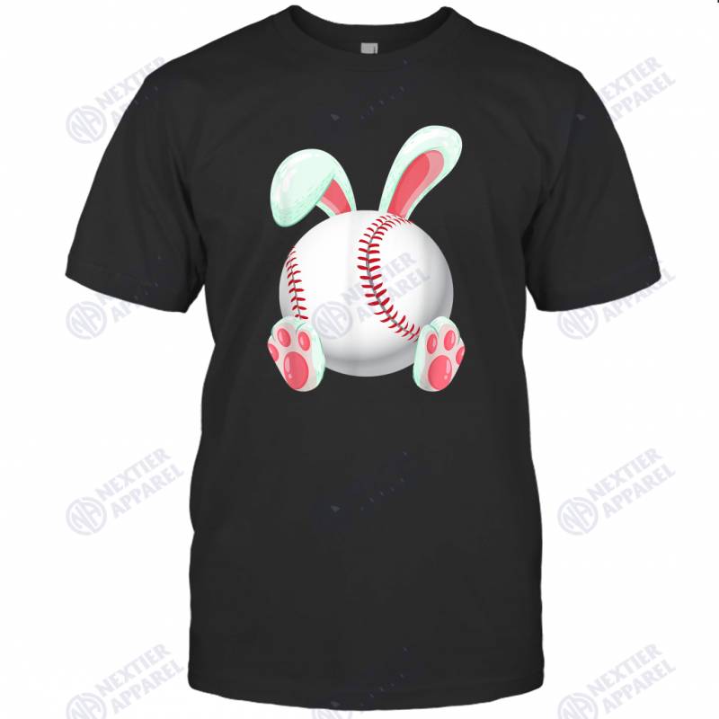 Baseball Easter Bunny Rabbit Sports Lover Gift T-shirt