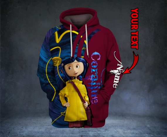 Halloween Gift Horror Movie Gift Coraline Gift Coraline Hoodie Personalized Unisex Hoodie Gifts For Day Gamedayshirts
