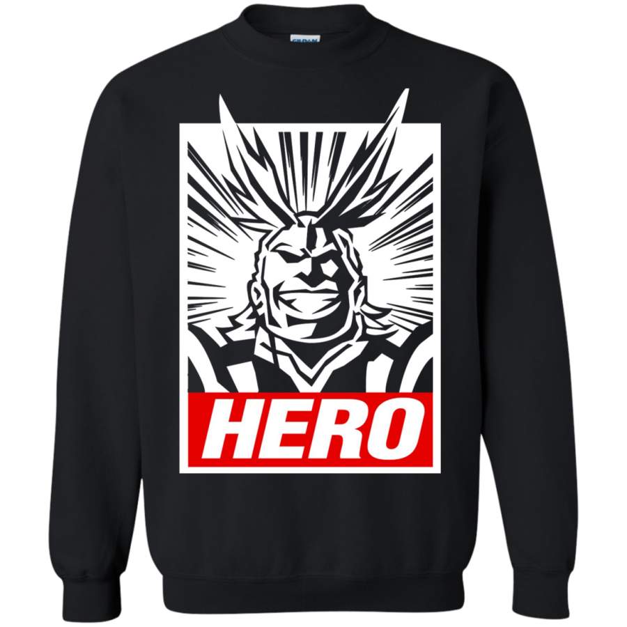 AGR Boku No Hero Academia – All Might Crewneck Pullover Sweatshirt