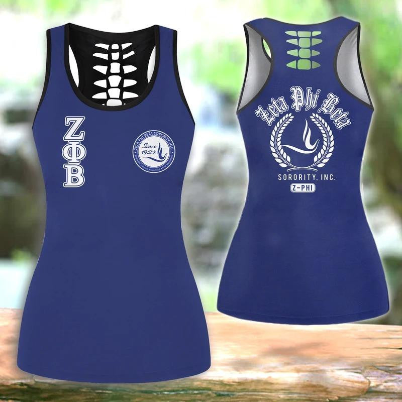 Sorority Tank Top – Z-Phi Zeta Phi Beta Sorority Inc Hollow Tank Top