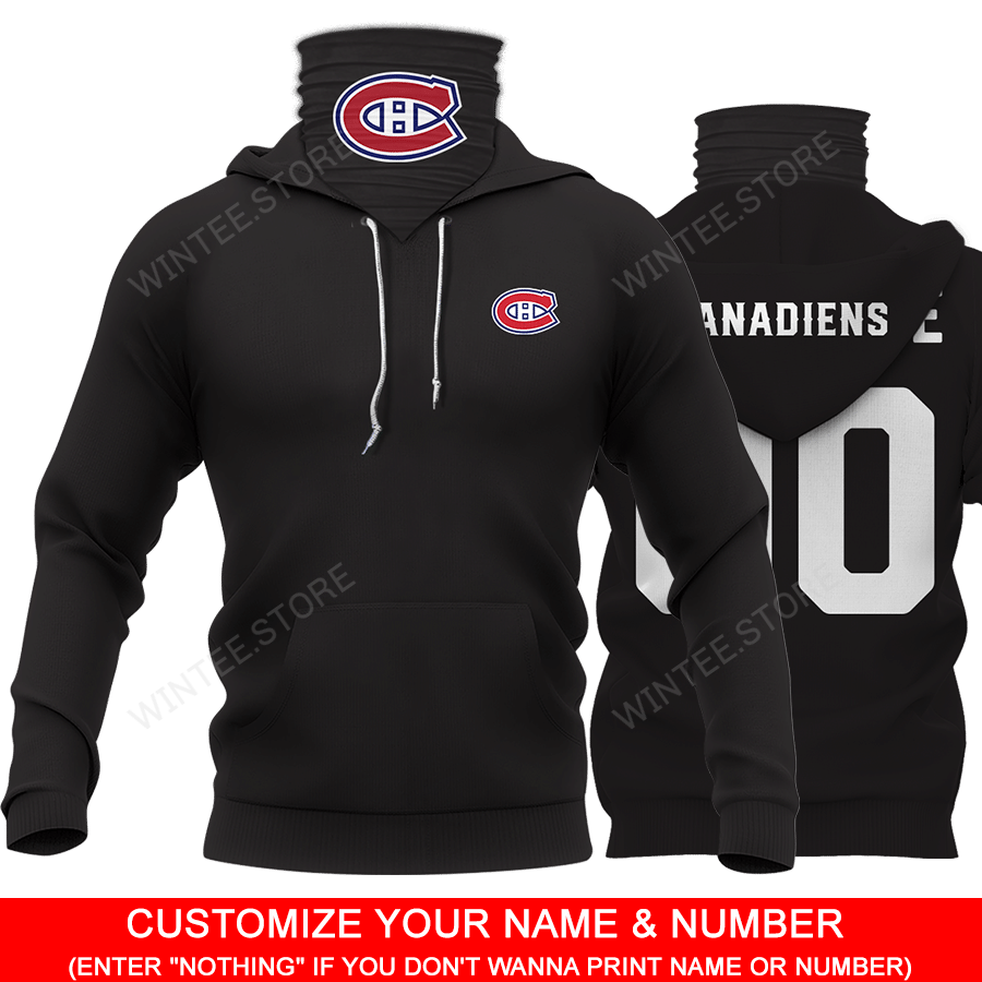 02Canadiens002 – CUSTOMIZE YOUR NAME & NUMBER – HOT SALE 3D PRINTED