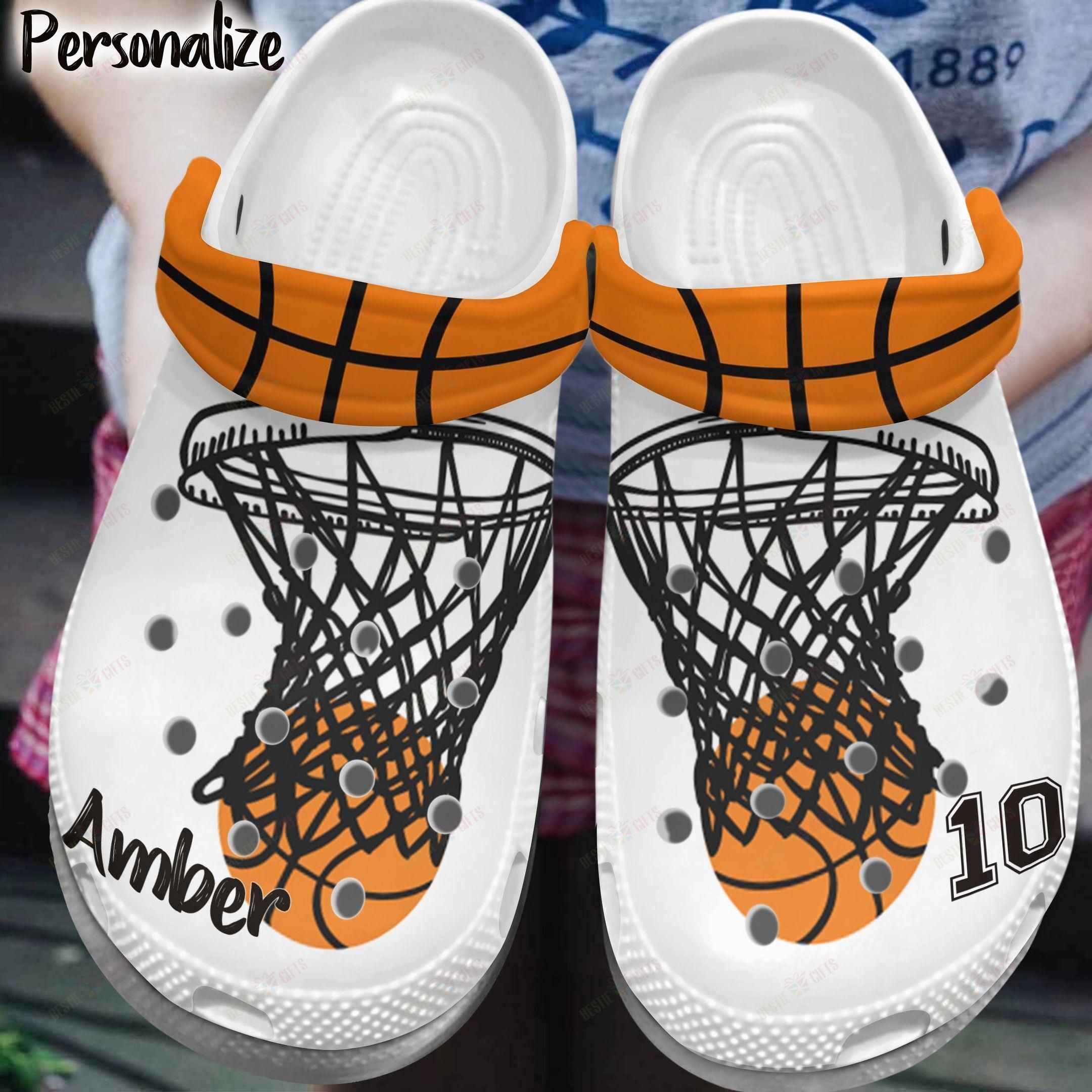 Basketball Lover Personalized Crocs Classic Clog Shoes