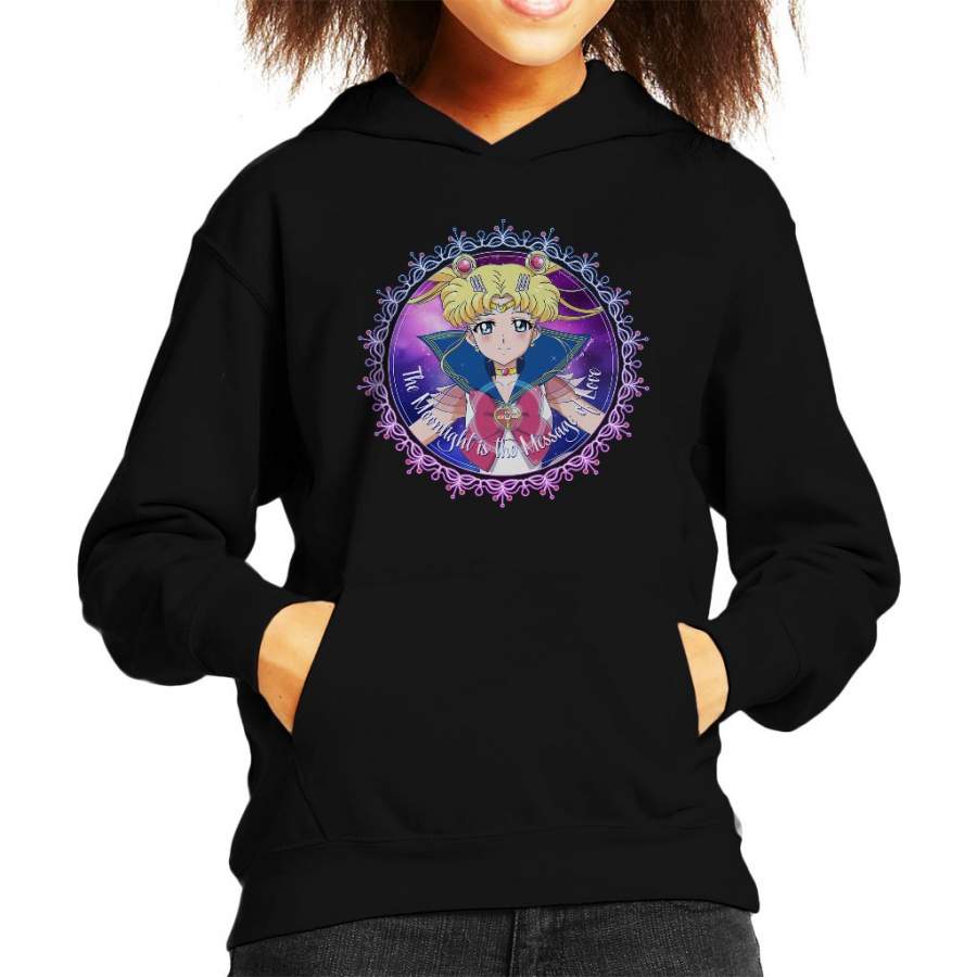 Sailor Moon Crystal Moonlight Kid’s Hooded Sweatshirt