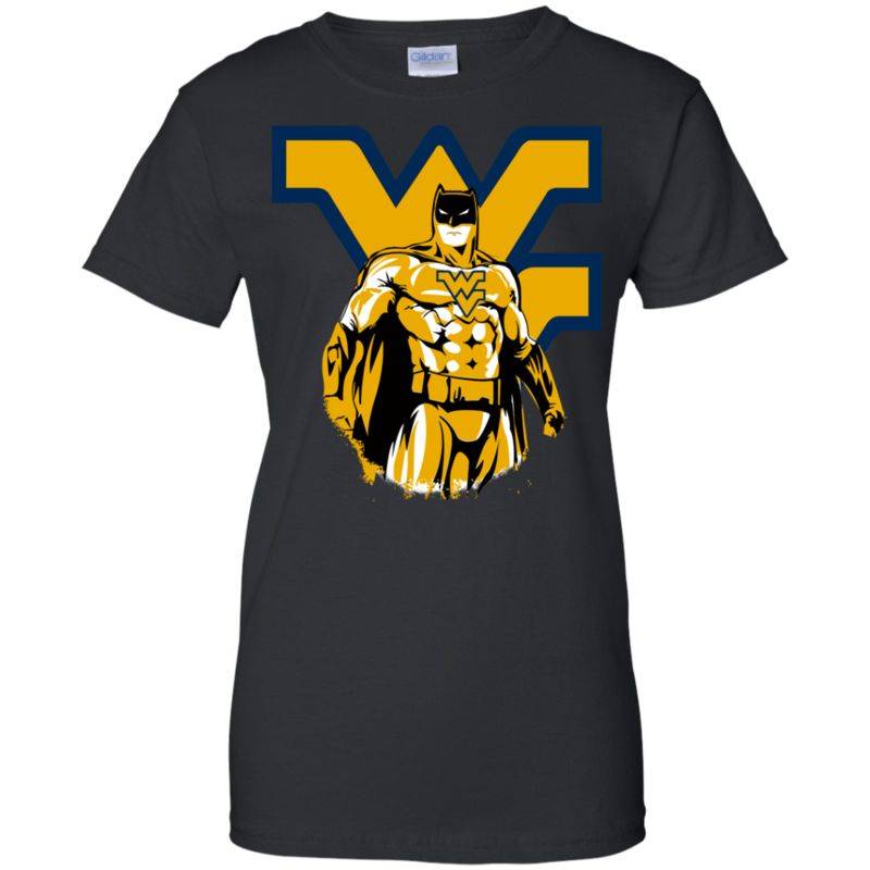 West Virginia Football Batman T-shirt Long Sleeve Sweatshirt Hoodie