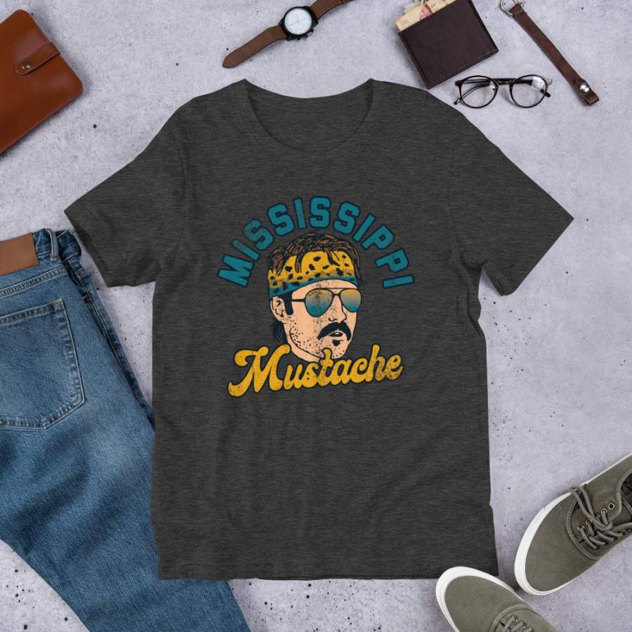 Gardner Minshew Mississippi Mustache Jacksonville Jaguars Inspired Unisex T-Shirt