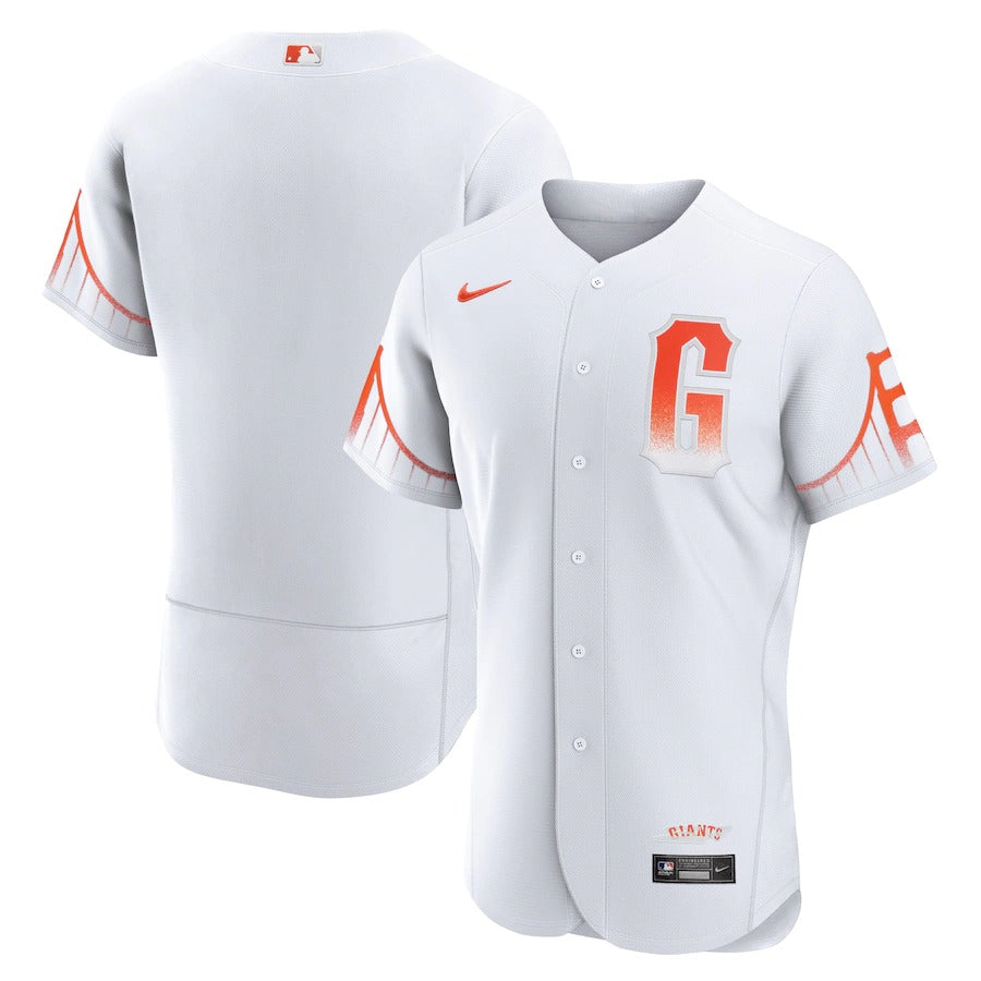 Men’S San Francisco Giants Nike White 2021 City Connect Authentic Jersey