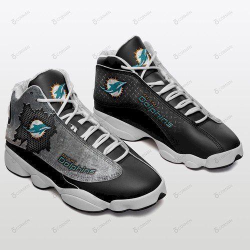 Miami Dolphins Air Jd13 Jordan 13 Sneakers 213