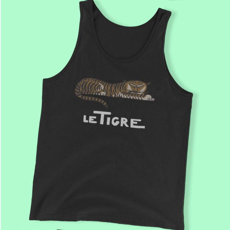 Tiger Le Tigre Ladies Sexy Men’S Tank Top