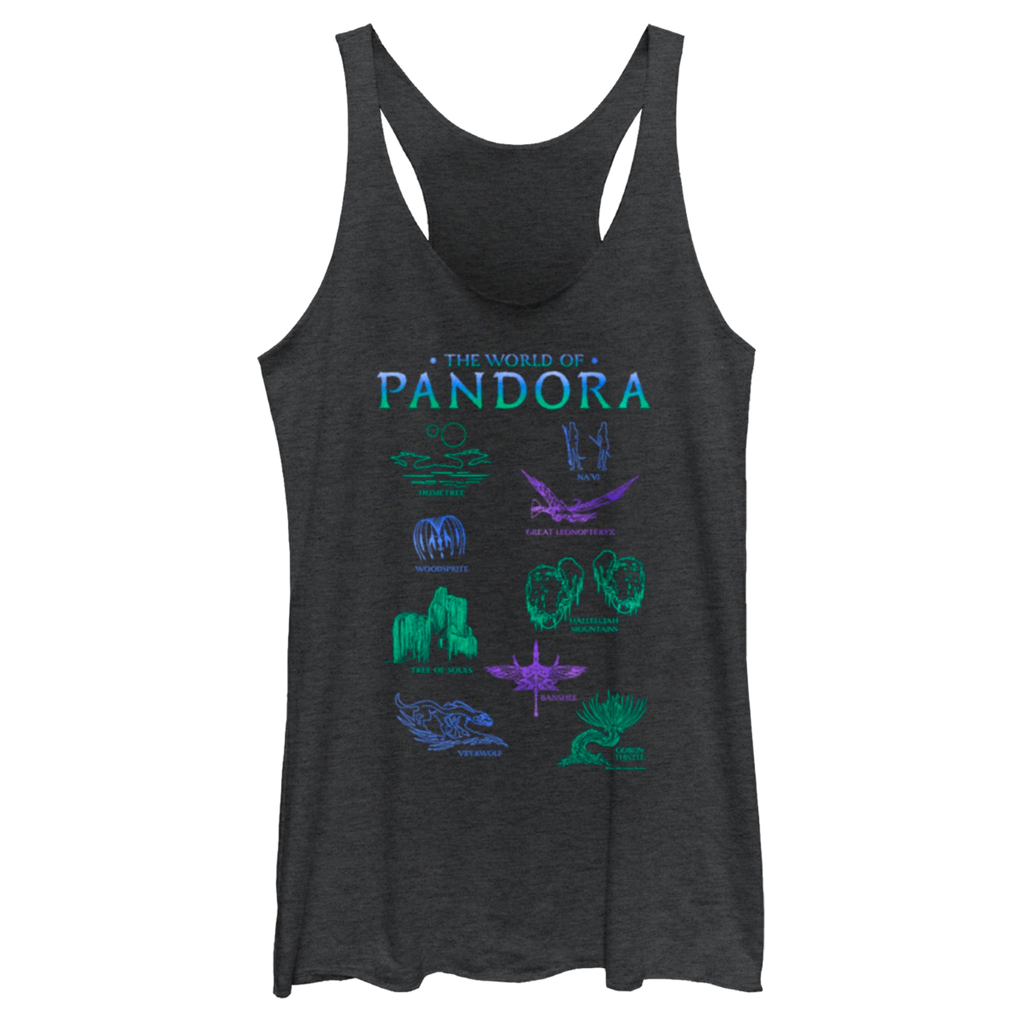 Women’S Avatar The World Of Pandora Racerback Tank Top