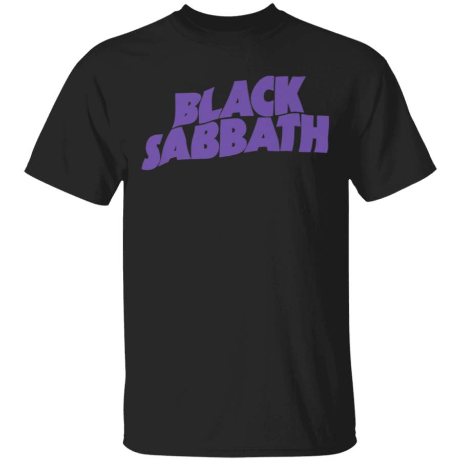 Black Sabbath Purple Logo T-Shirt