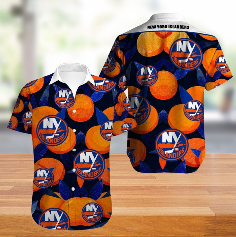 New York Islanders Hawaii Shirt Button Up Ha21268