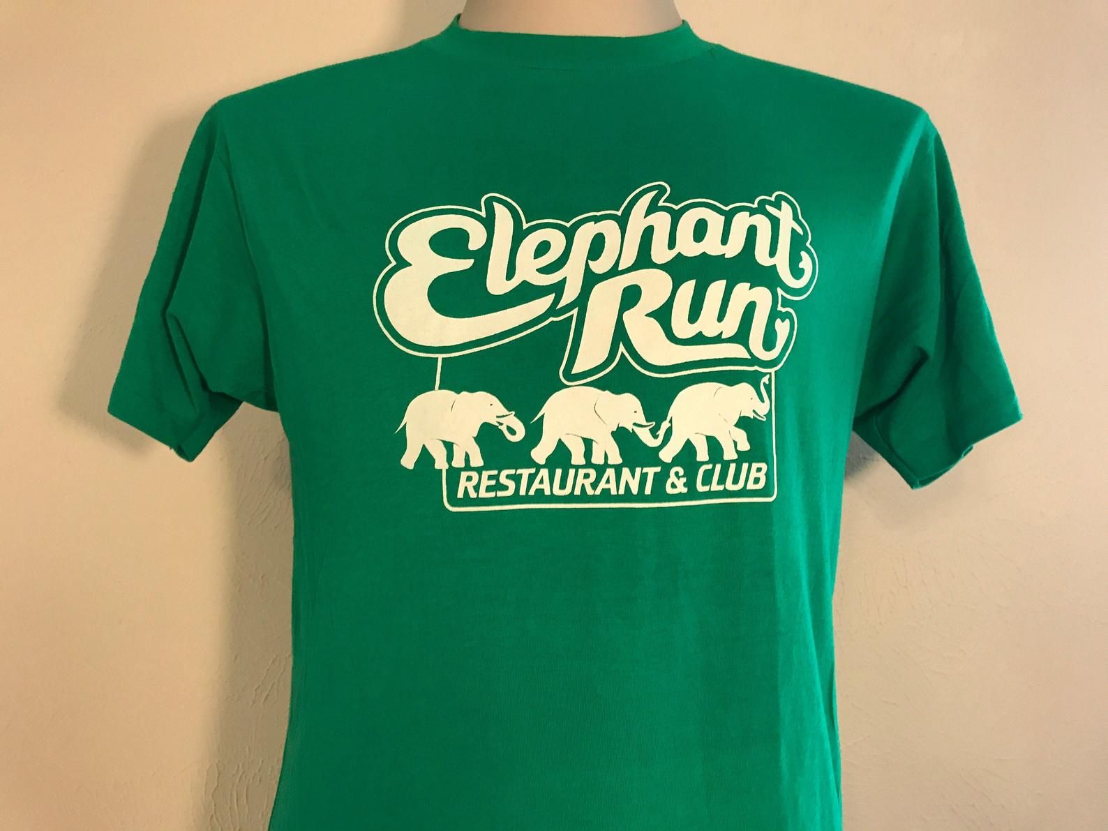 Vintage 80’s Elephant Run Restaurant And Club T-shirt M