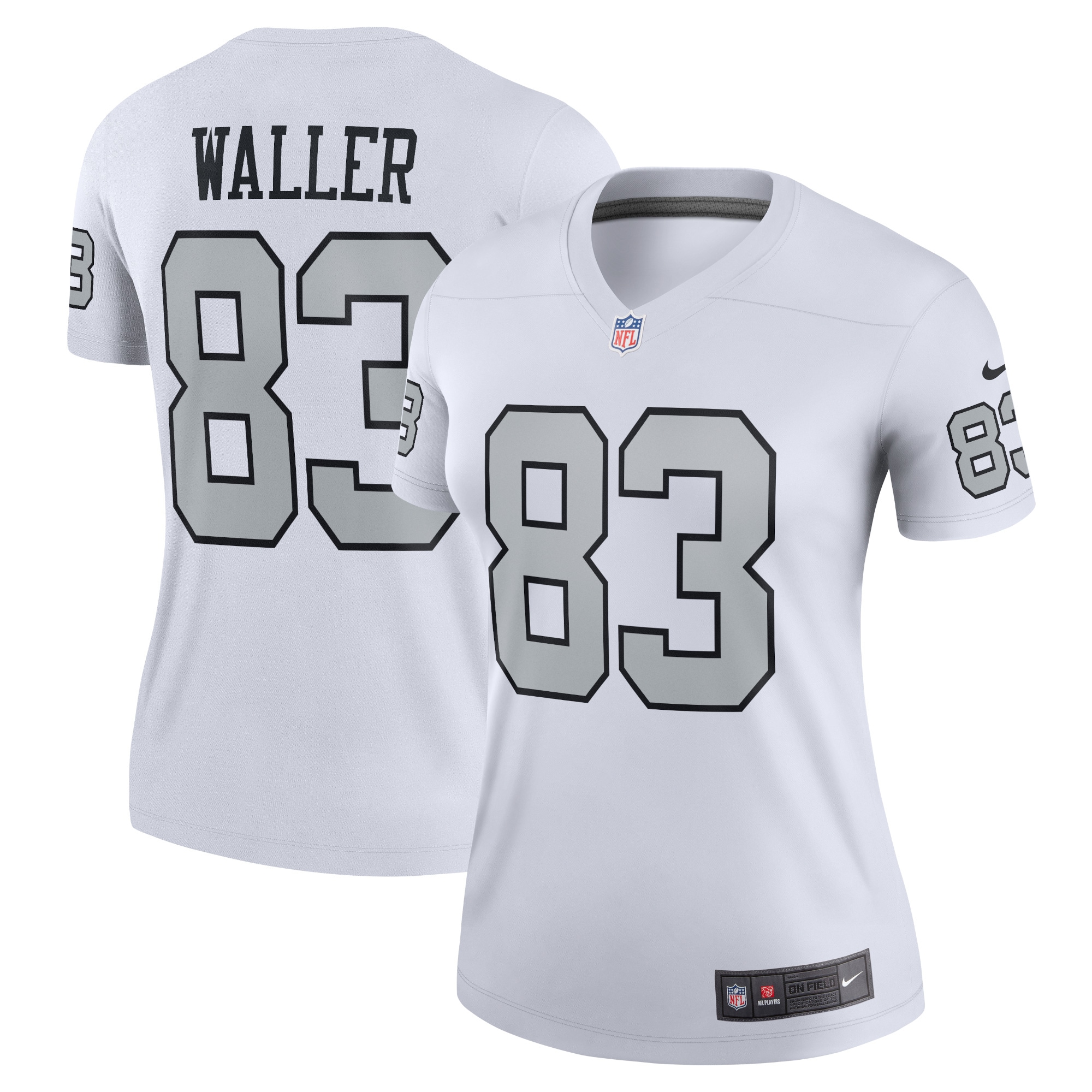 Women’s Las Vegas Raiders Darren Waller White Alternate Legend Jersey