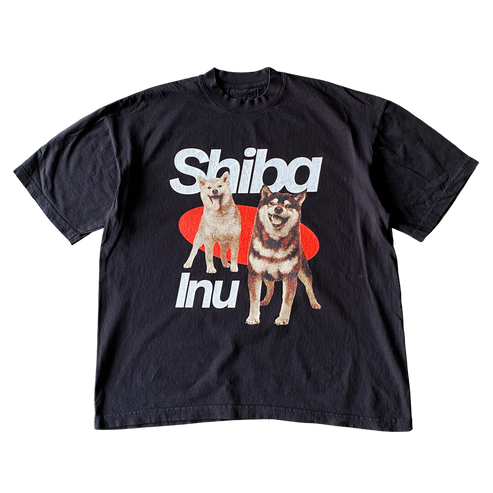 Smiling Shiba Inu Tee Shirt Outfit