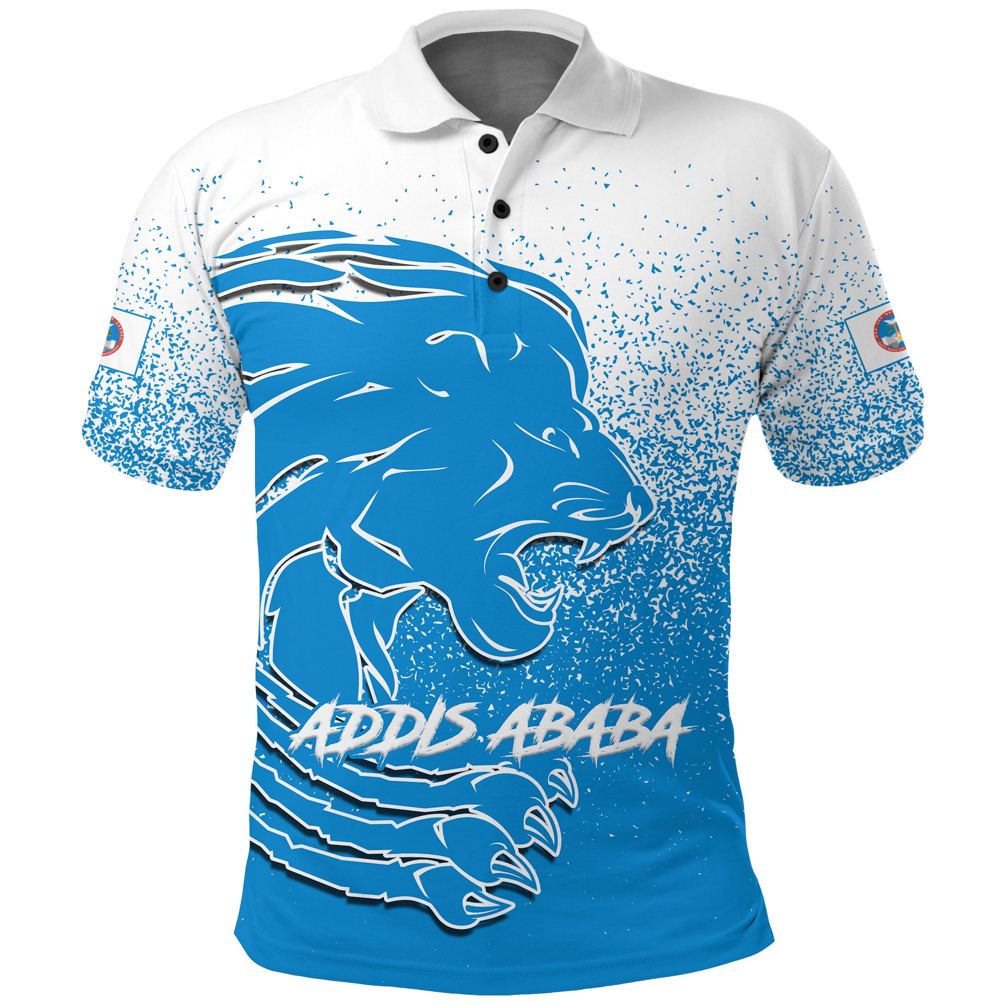 Addis Ababa Lion Legend Ethiopia Polo Shirt – Lt12