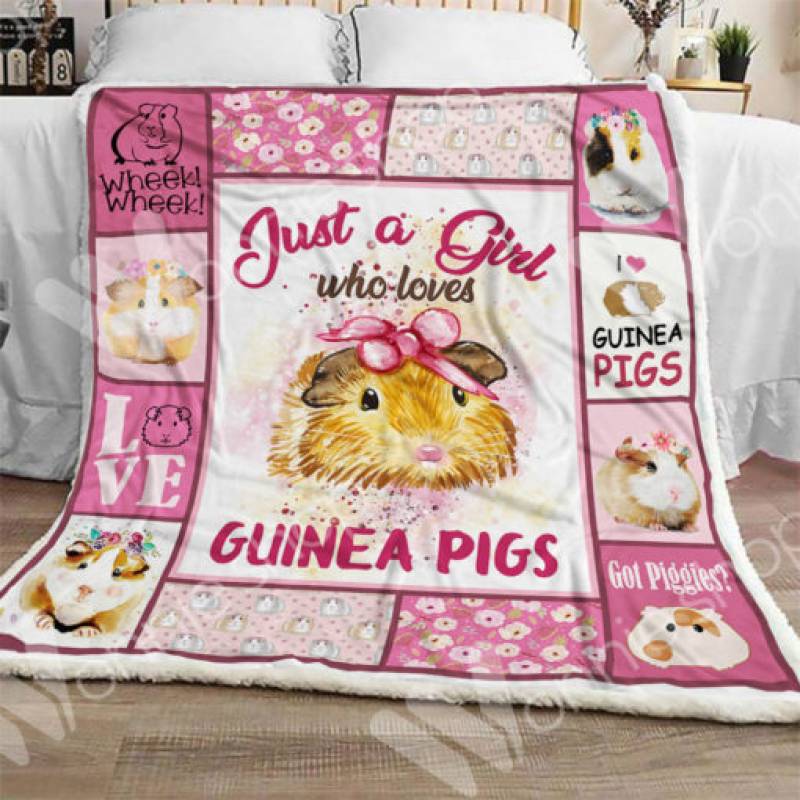 Guinea Pig Sherpa Blanket NOV1301 73O57