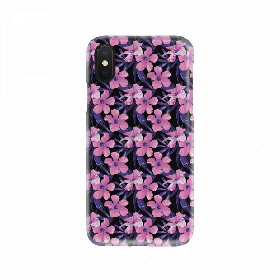 Hibiscus Floral Tropical Hawaii Flower Palm Leaves Pattern Print Iphone Android Phone Cases Ha50625