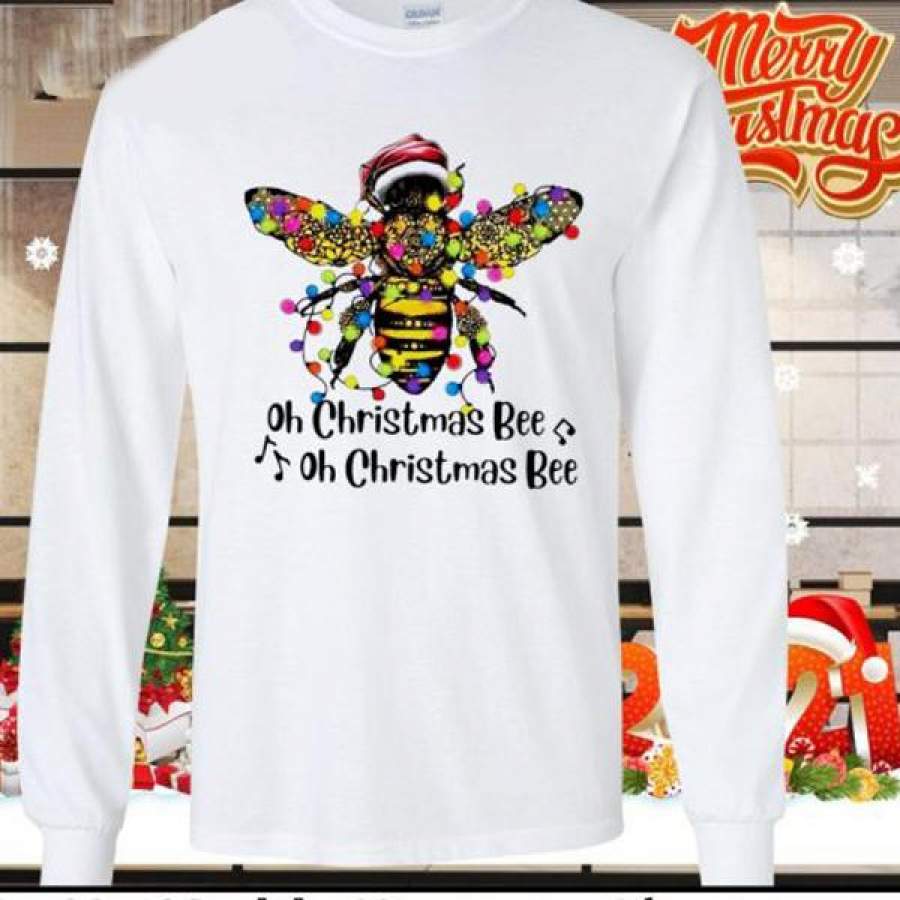 Oh christmas bee light Christmas shirt