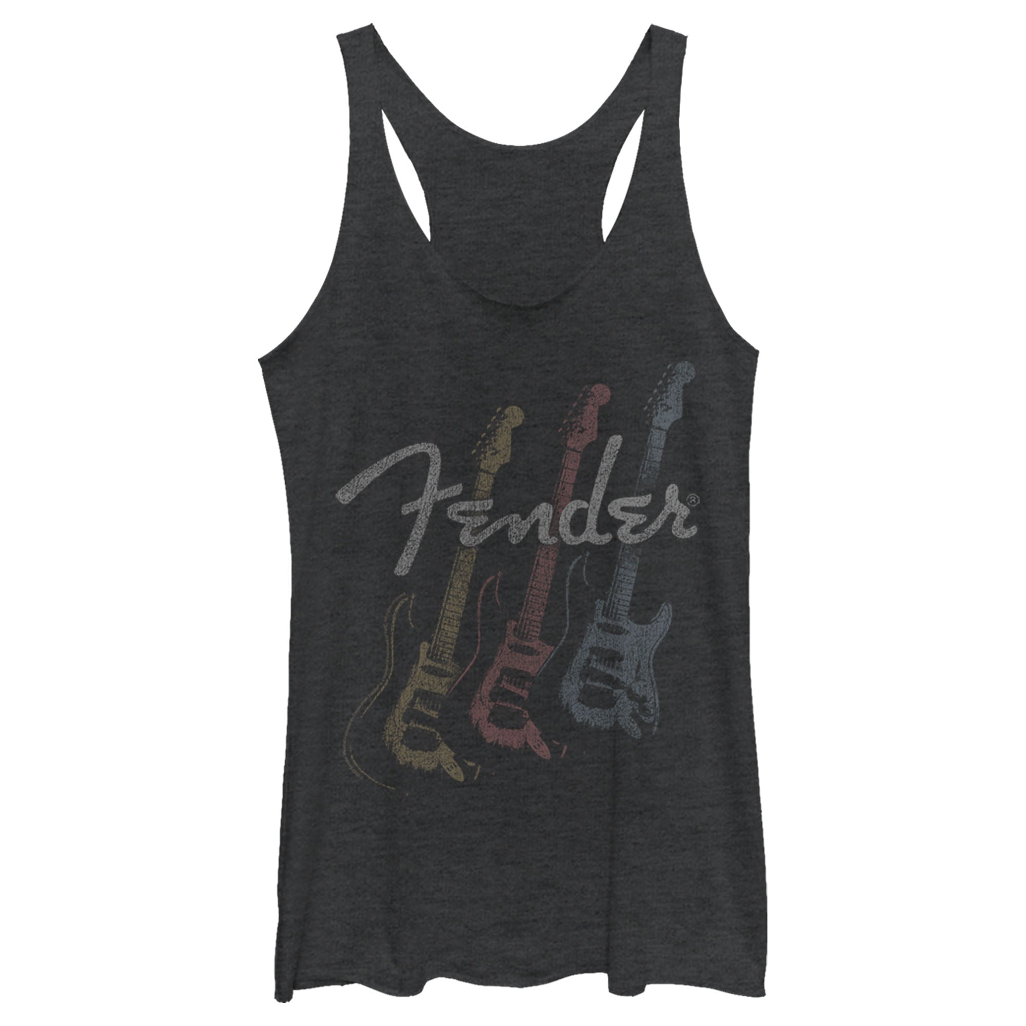 Women’S Fender Triple Fret Logo Racerback Tank Top