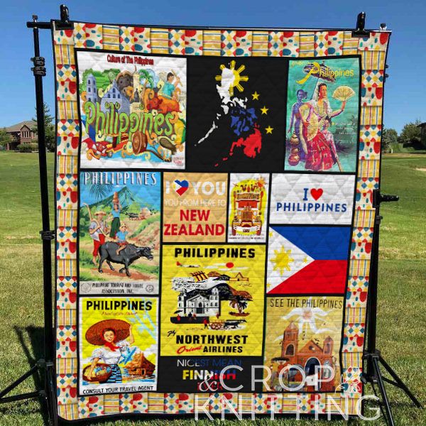 Philippines LI 3D Quilt Blanket 312