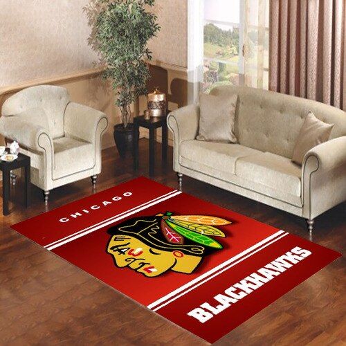 Chicago Blackhawks Living Room Carpet Rugs Area Rug For Living Room Bedroom Rug Home Decor