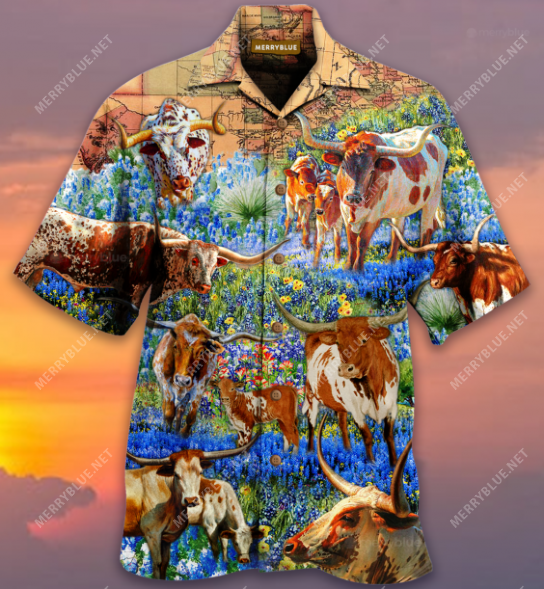 Texas Longhorn A Symbol Of Unisex Hawaii Shirt Ha35075