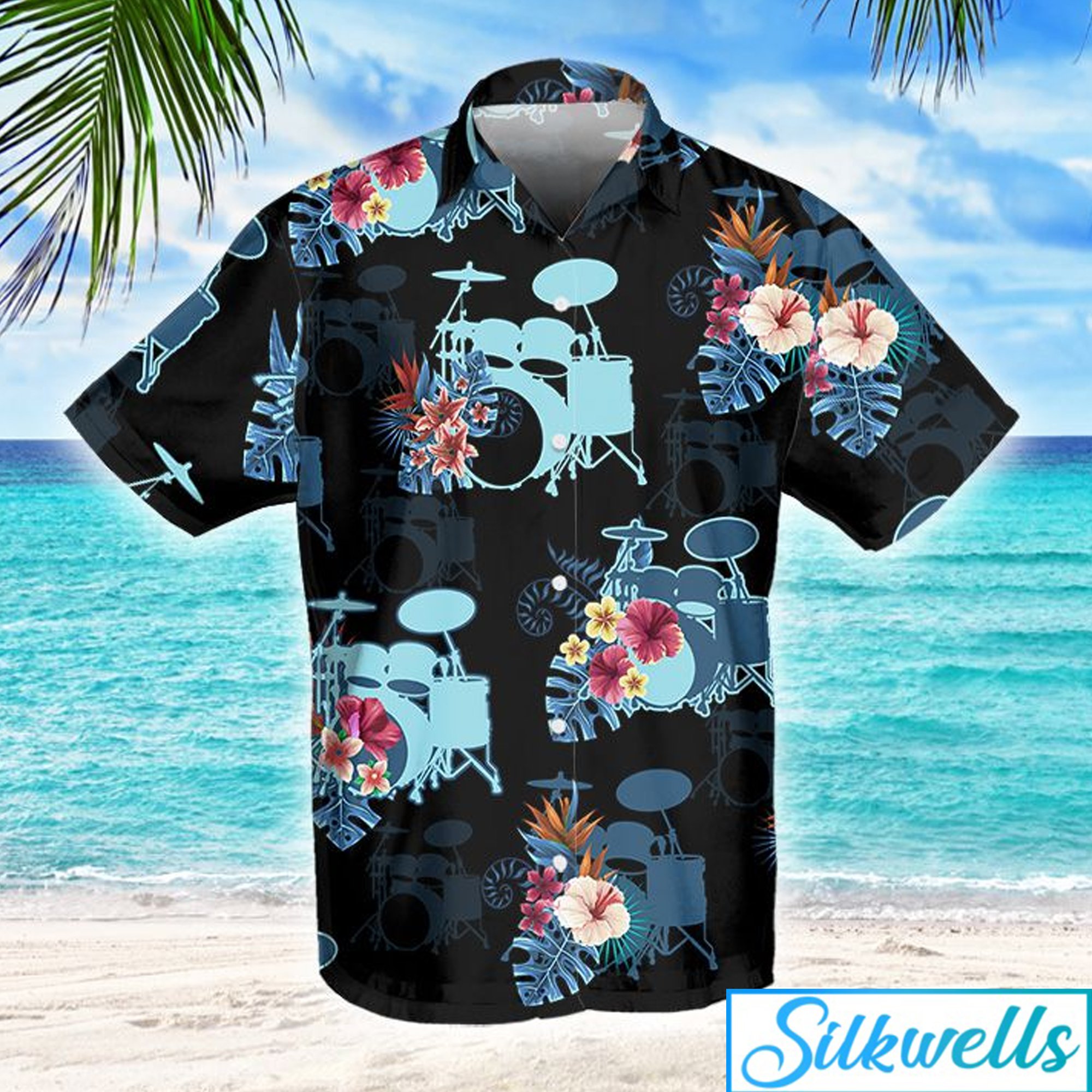 Drum Tropical Hawaii Shirt Ha56506