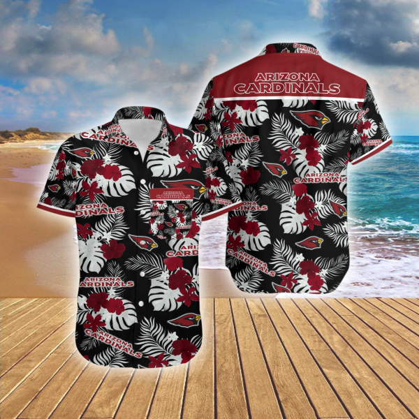 Hawaiian Shirt Island Arizona Cardinals Summer Button Up Ha24420