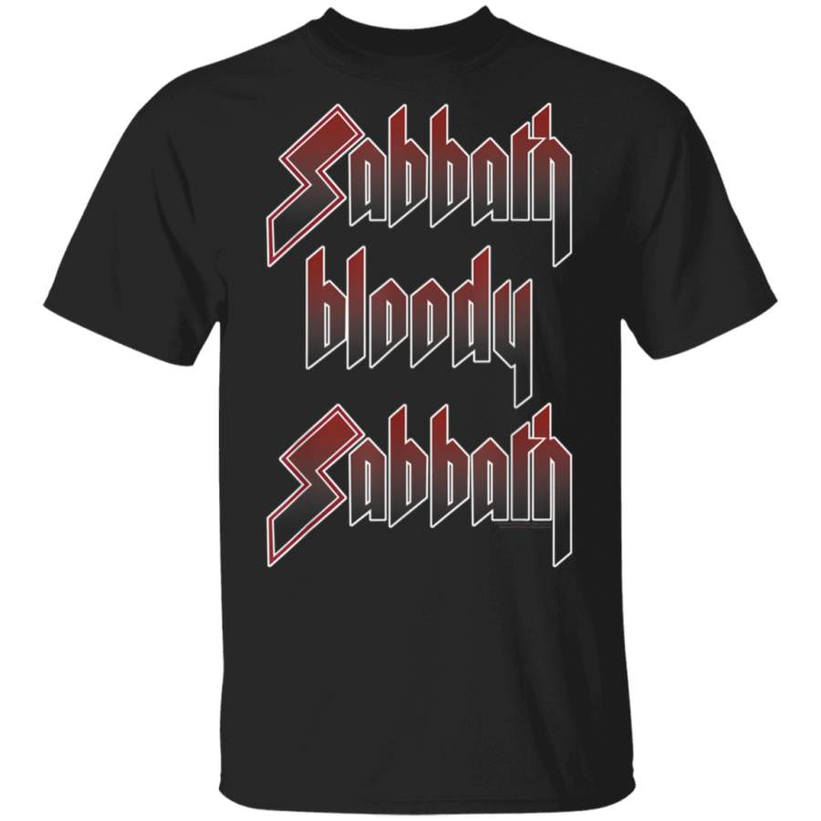 Black Sabbath Official Logo Bloody Sabbath TShirt