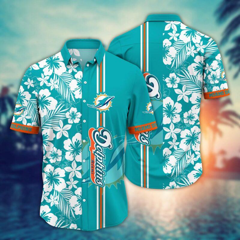 Miami Dolphins Nfl Flower Hawaii Shirt  Custom Summer Football V11