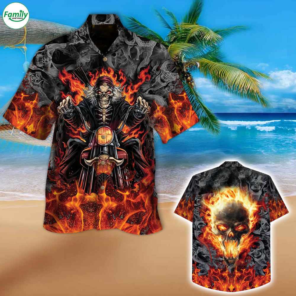 Skull Racer Hawaii Lover Hawaii Shirt For Men Women Ha72070