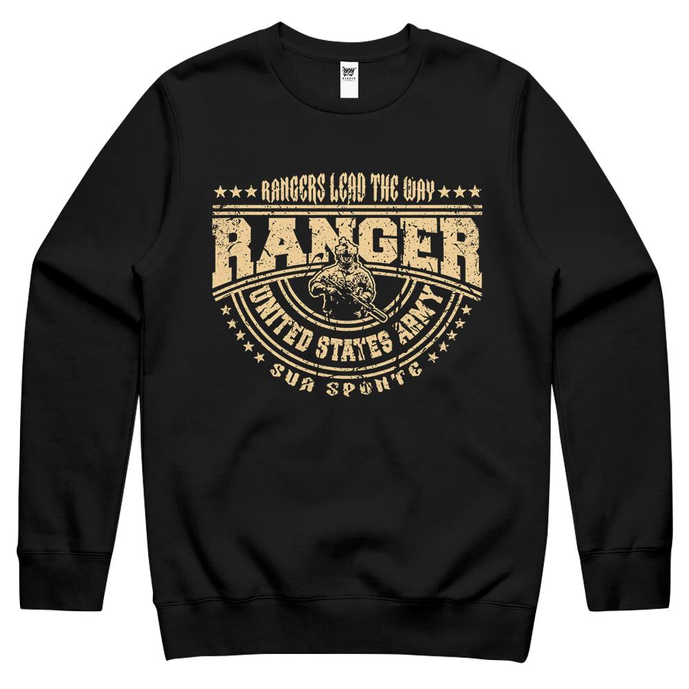 Us Army Ranger Lead The Way Special Operations Rangers Crewneck Sweatshirt