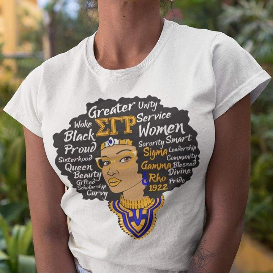 Sigma Gamma Rho Black Queen T-Shirt