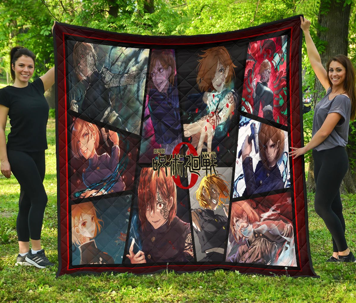 Nobara Kugisaki Jujutsu Kaisen Premium Quilt Blanket Anime Home Decor Custom For Fans Na052404