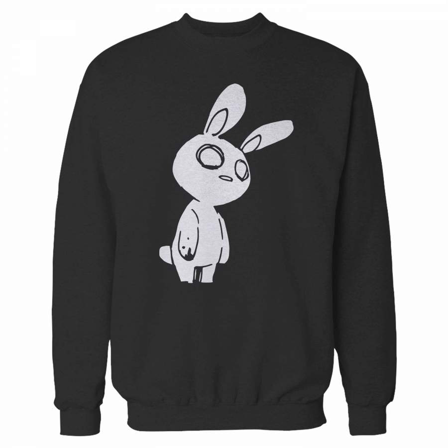 Zombie Rabbit Bunny Gothic Halloween Sweatshirt