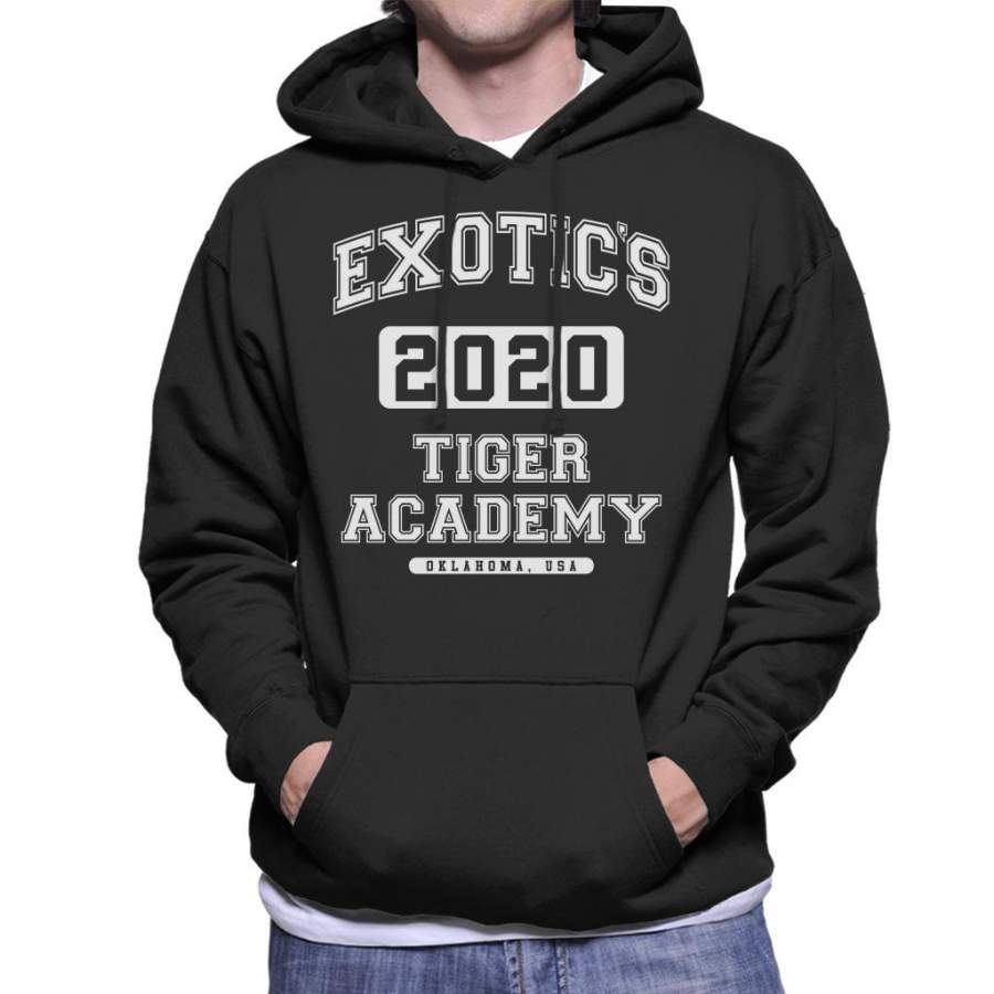 Joe Exotic 2020 Tiger King Academy Men’s Hooded Sweatshirt