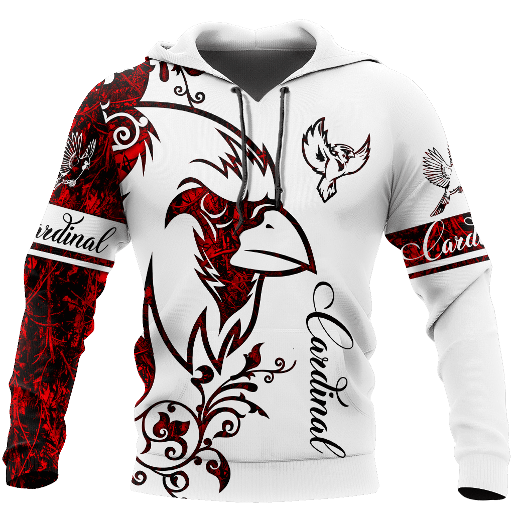 CARDINAL RED HUMMINGBIRD HOODIE CC NXD212008A03RH