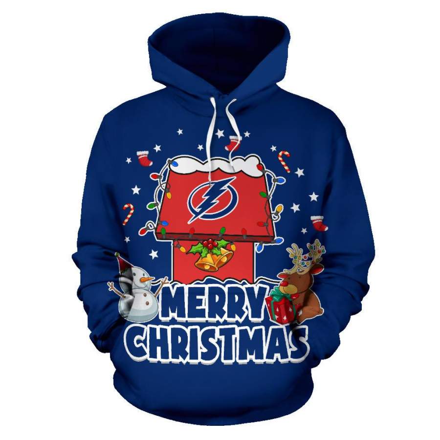 Funny Merry Christmas Tampa Bay Lightning Hoodie 2019