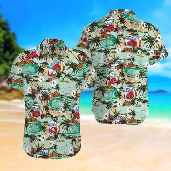 Hippie Bus Hawaiian Shirt | Unisex | Adult | HW4456 – Fashion Store