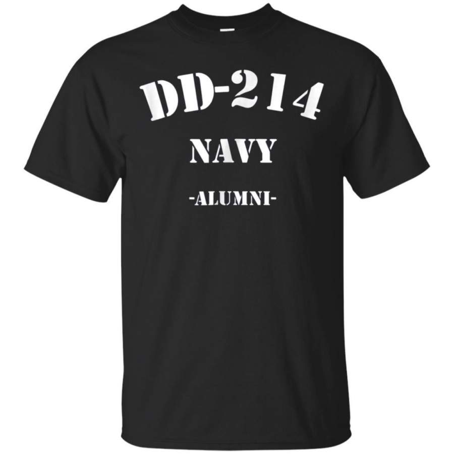 AGR Dd-214 Usa Navy Alumni Veteran T-shirt