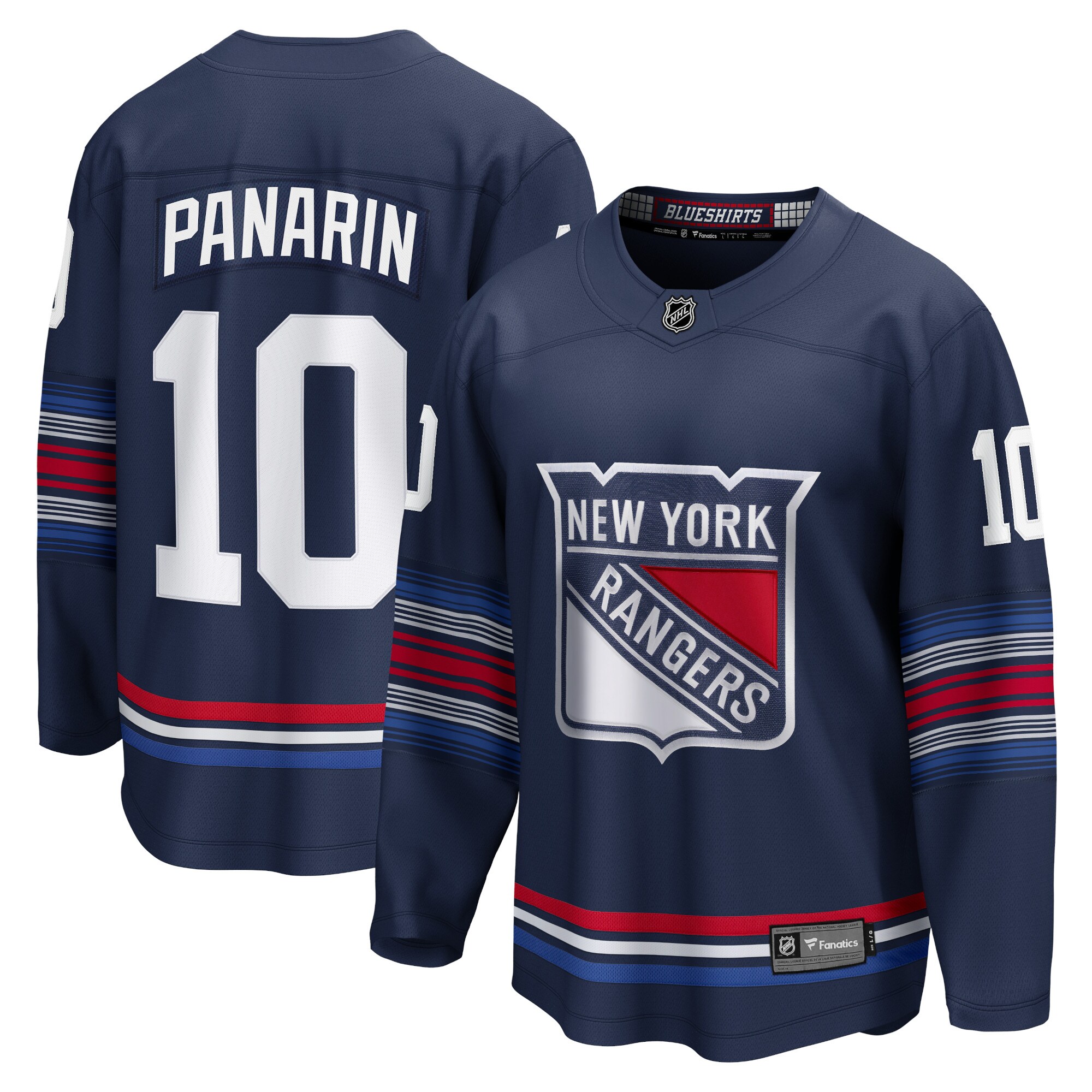 Artemi Panarin New York Rangers Branded Alternate Premier Breakaway Player Jersey – Navy